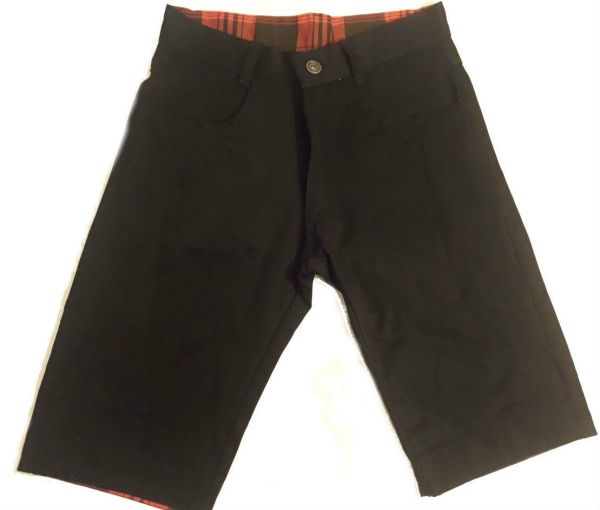 Bermudas Masculina Sarja Preta